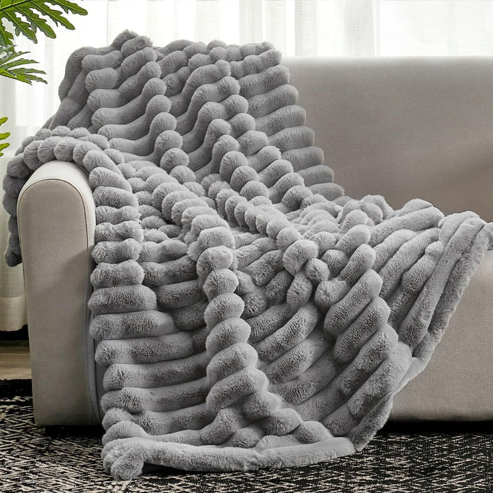 Kuscheldecke für Damen und Herren Weich Mikrofaser Ideal für Alle Jahreszeiten 1