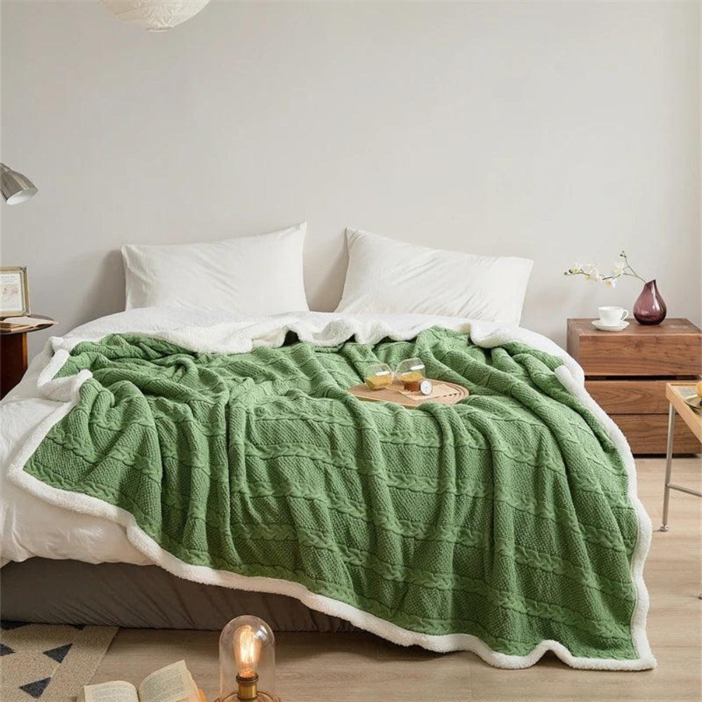 Kuscheldecke für Damen und Herren aus Mikrofaser, Ultraweich und Wärmend 1
