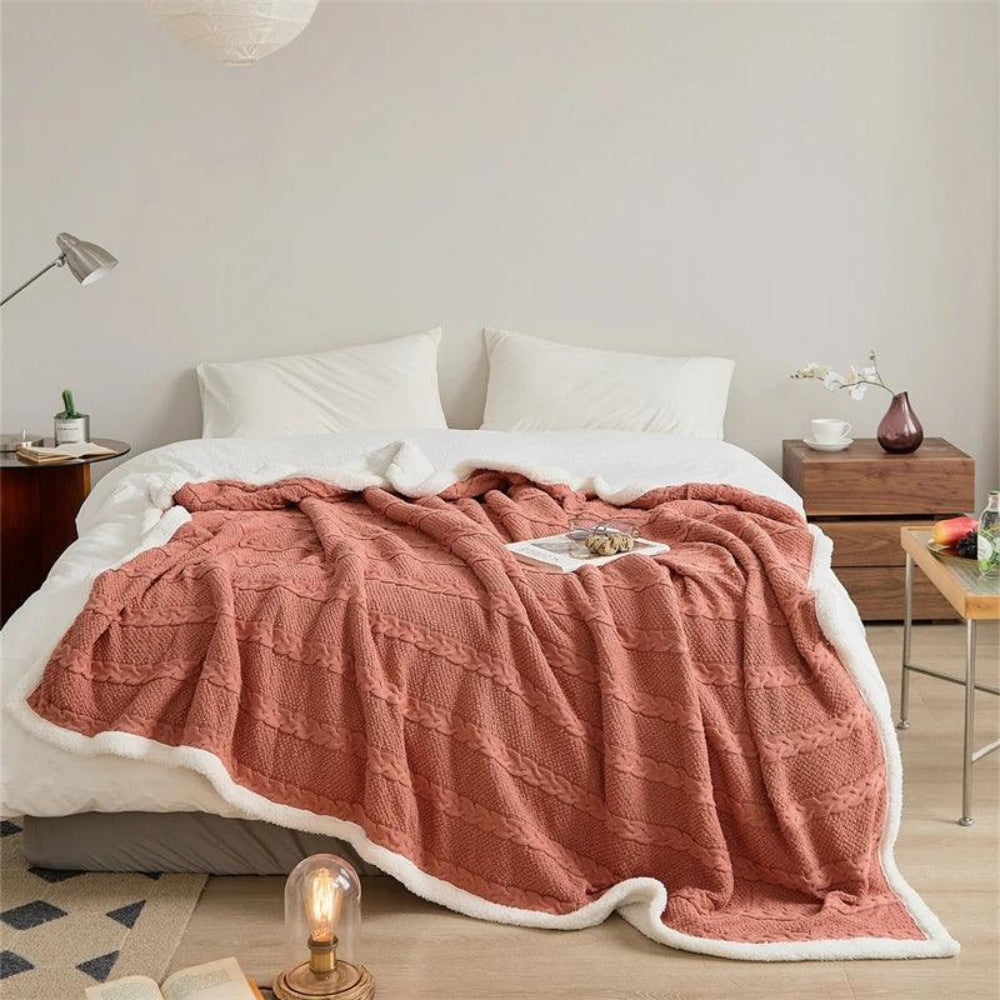 Kuscheldecke für Damen und Herren aus Mikrofaser, Ultraweich und Wärmend 5