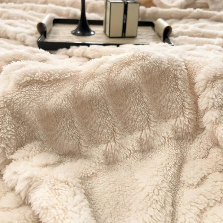 Kuscheldecke für Erwachsene Fleece Ultra-Plüschig Wärmeisolierend 150x200 cm 4