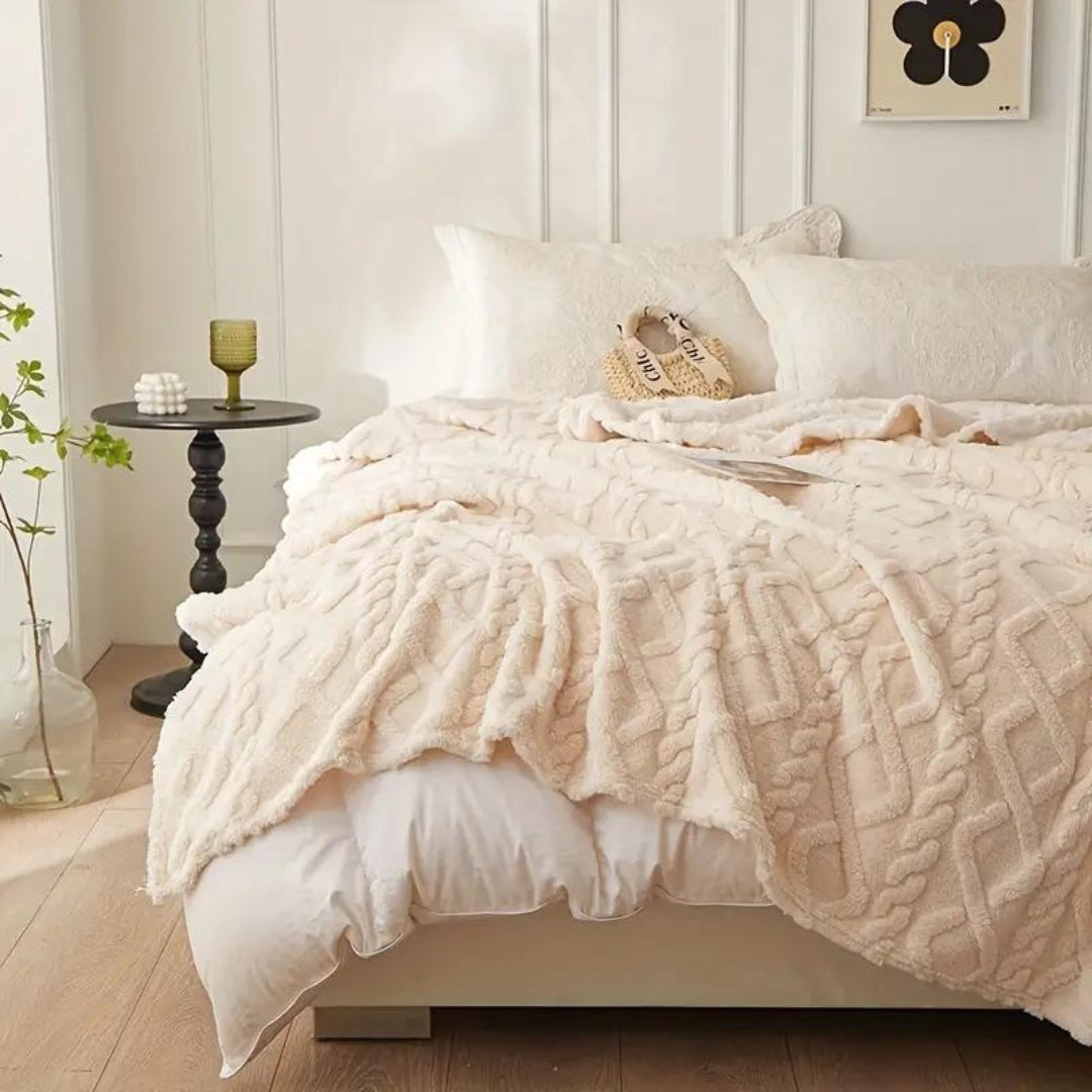 Kuscheldecke für Erwachsene Fleece Ultra-Plüschig Wärmeisolierend 150x200 cm 6