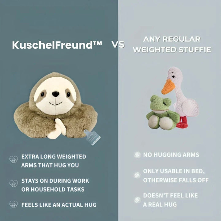 Kuscheltier gegen Stress | Plüschtier für Entspannung | KuschelFreund 3