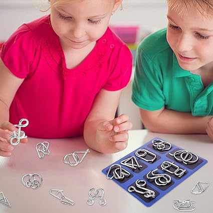 LogicCraft | Kreatives Metallpuzzle-Spielzeug zur Förderung kognitiver Fähigkeiten 2