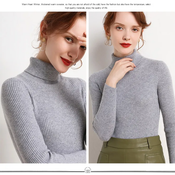 Lorrie | Rollkragenpullover aus Kaschmir 12
