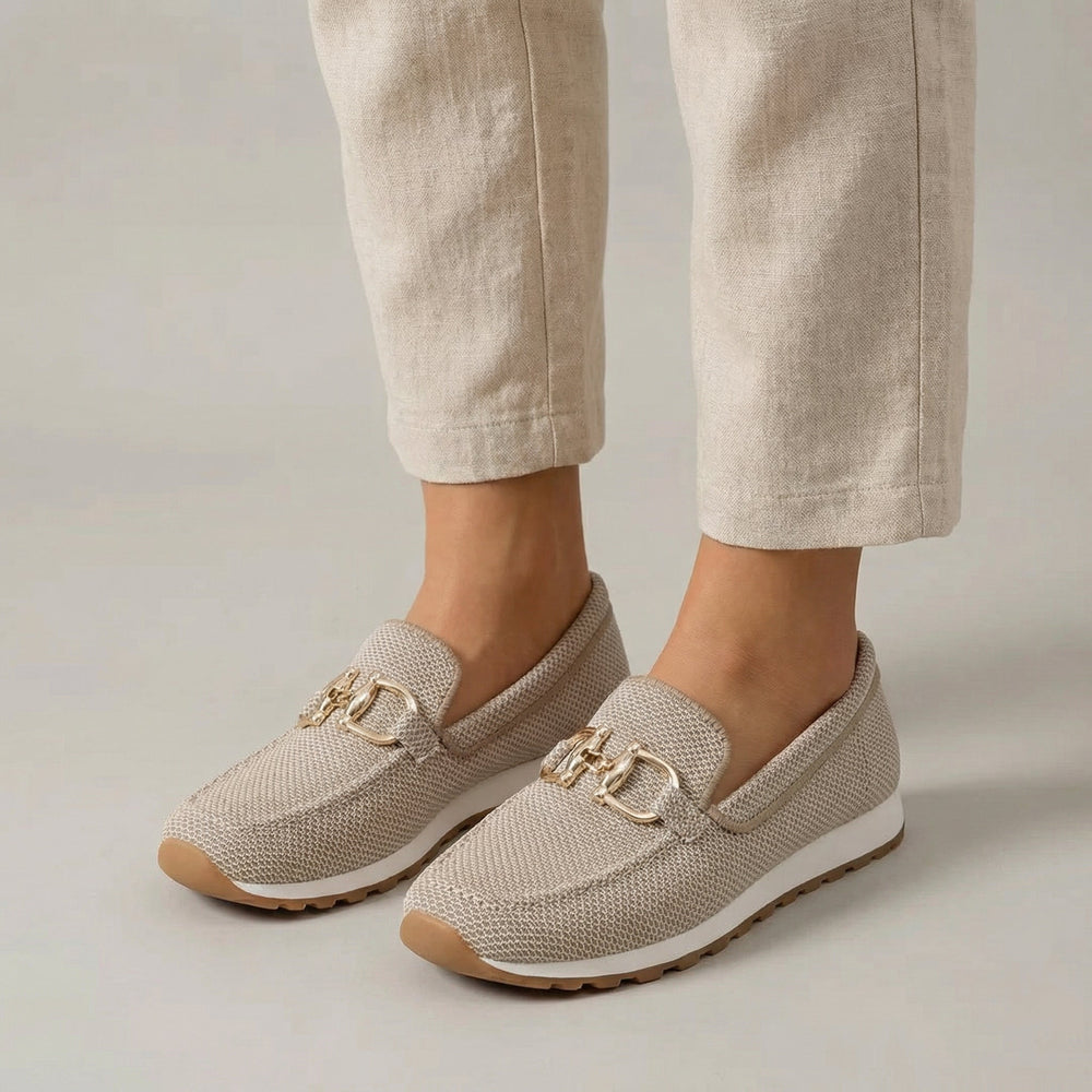 Luftige orthopädische Mokassins für Damen mit Arch Support und rutschfester Sohle 1