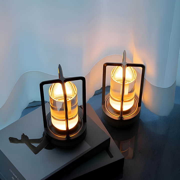 LuminaGlow | Tragbare, dimmbare Tischleuchte für Schlafzimmer und Büro 3
