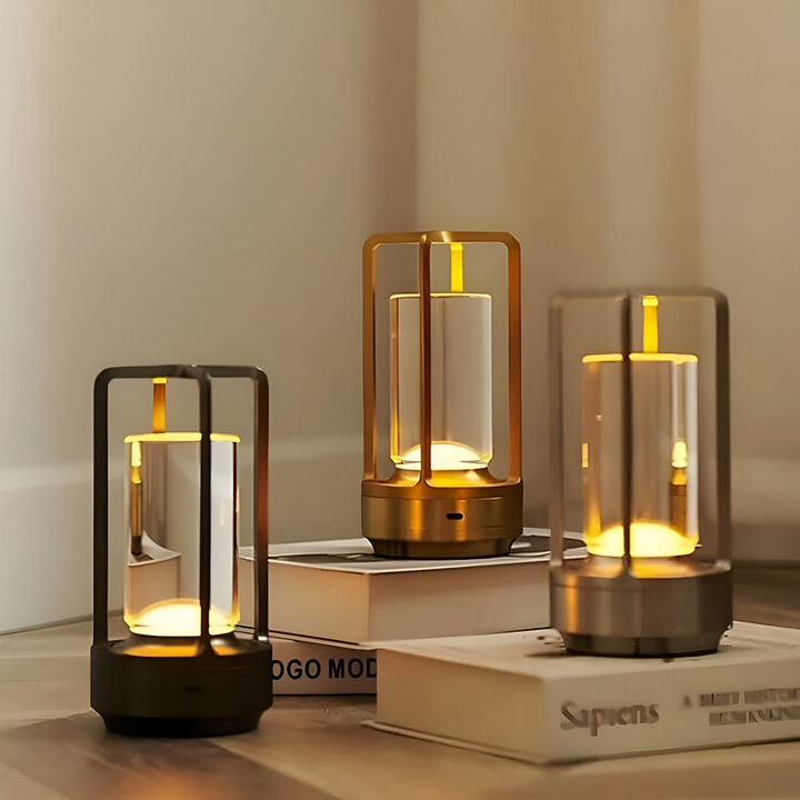 LuminaGlow | Tragbare, dimmbare Tischleuchte für Schlafzimmer und Büro 5