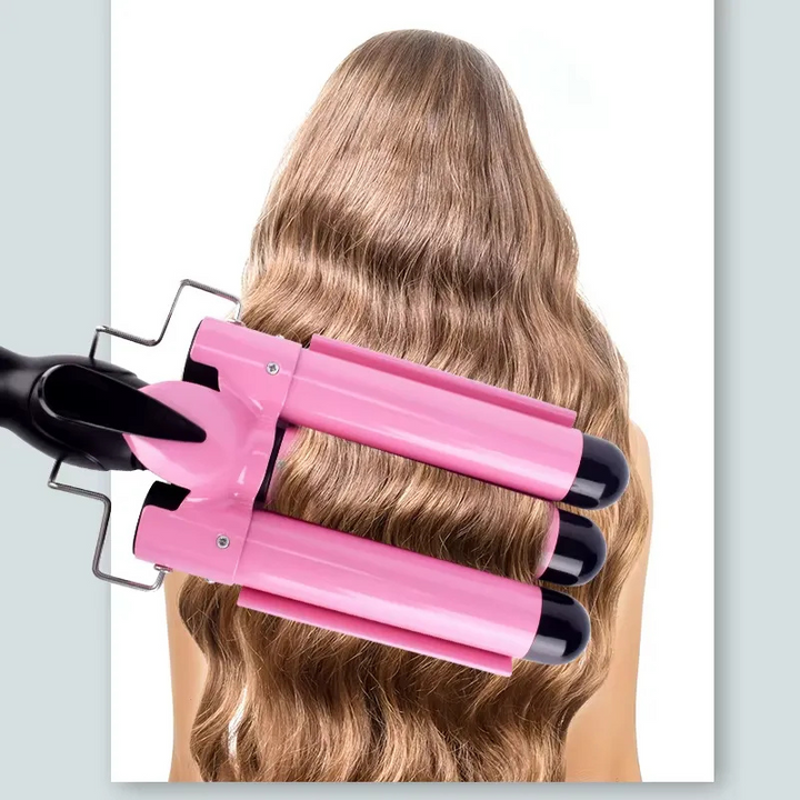 Luxecurl - dreifarbiger Haarstyler -Zauberstab 5