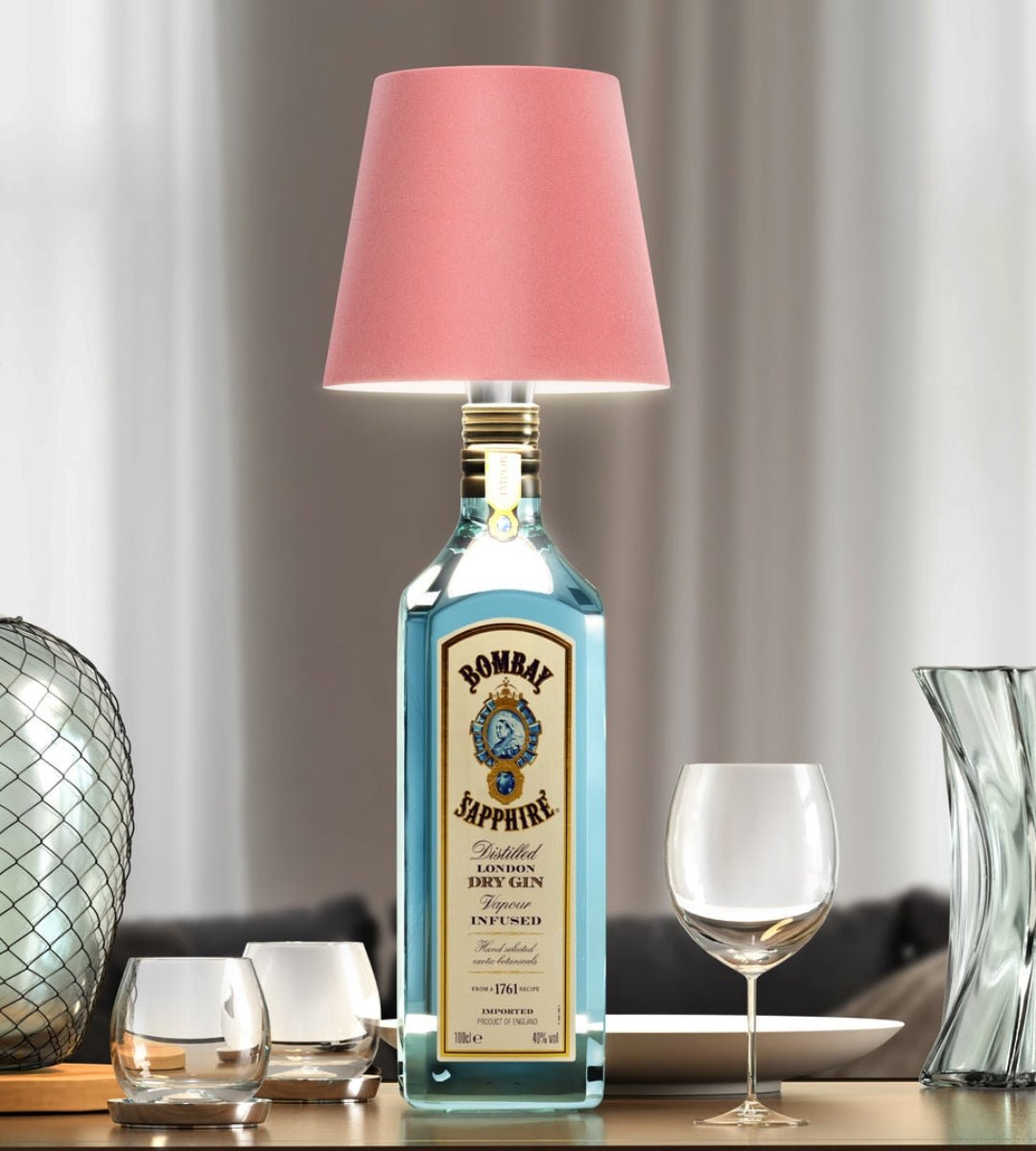 Luxuriöse LED-Flaschenlampe 7