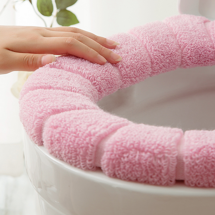  Toilettenbrillenabdeckung - ideal für kalte Tage-2