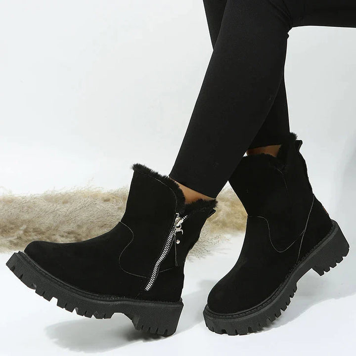 Maggie Wildleder-Winterstiefel | Warm & Vielseitig 0