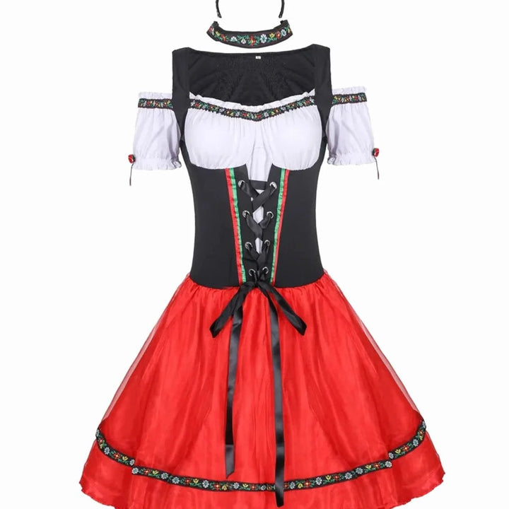 Marie | Damen Oktoberfest Dirndl Kostüm Minikleid Bayerische Tracht 2