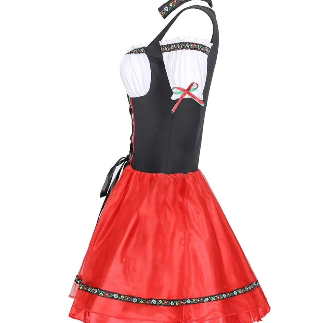 Marie | Damen Oktoberfest Dirndl Kostüm Minikleid Bayerische Tracht 3