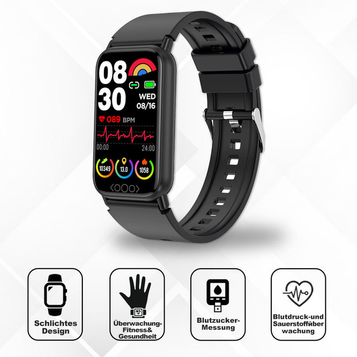 Medizinische Smartwatch Mit Mehrdimensionaler Gesundheitsüberwachung 0
