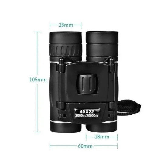 Militär HD 40x22 Fernglas professionelles Jagdteleskop 3