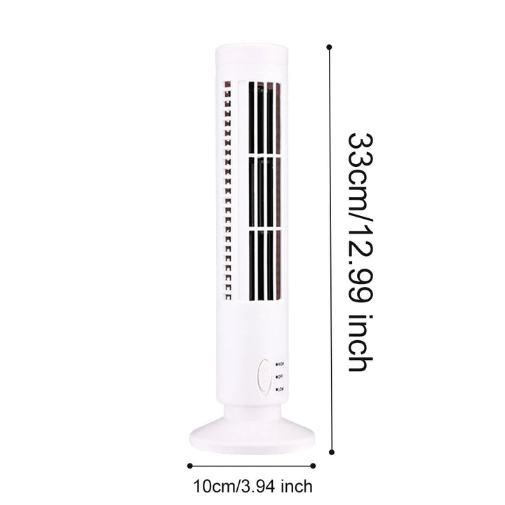 Mini-Tischklimaanlage mit USB-Anschluss und klingenloser Kühlung 6