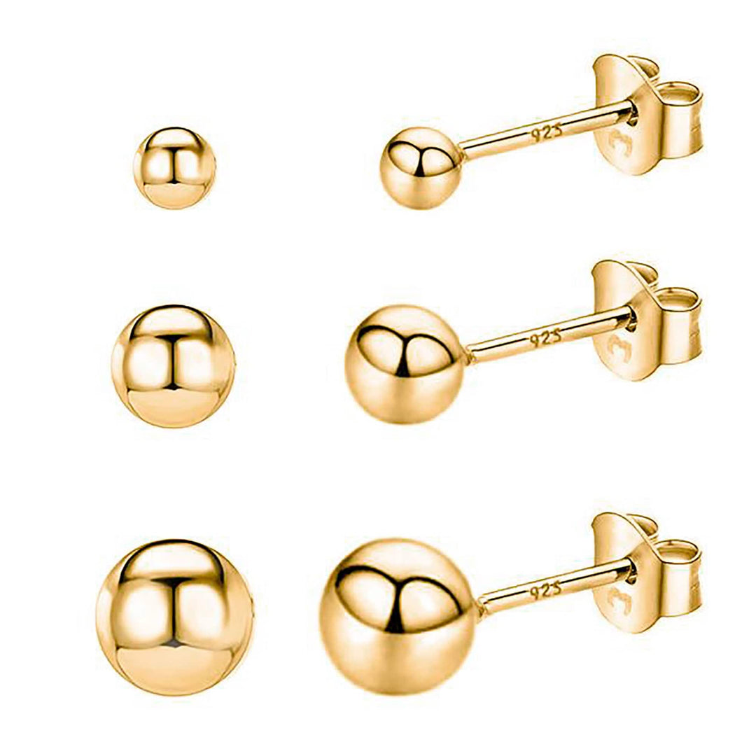 Minimalistische Ohrstecker - Lunara 9