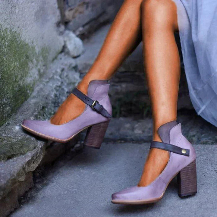 AUDREY | Elegante Riemchensandalen mit Absatz