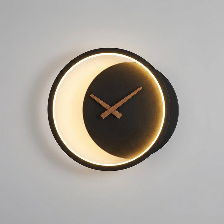 Moderne LED-Wanduhrleuchte - Glowchron 2