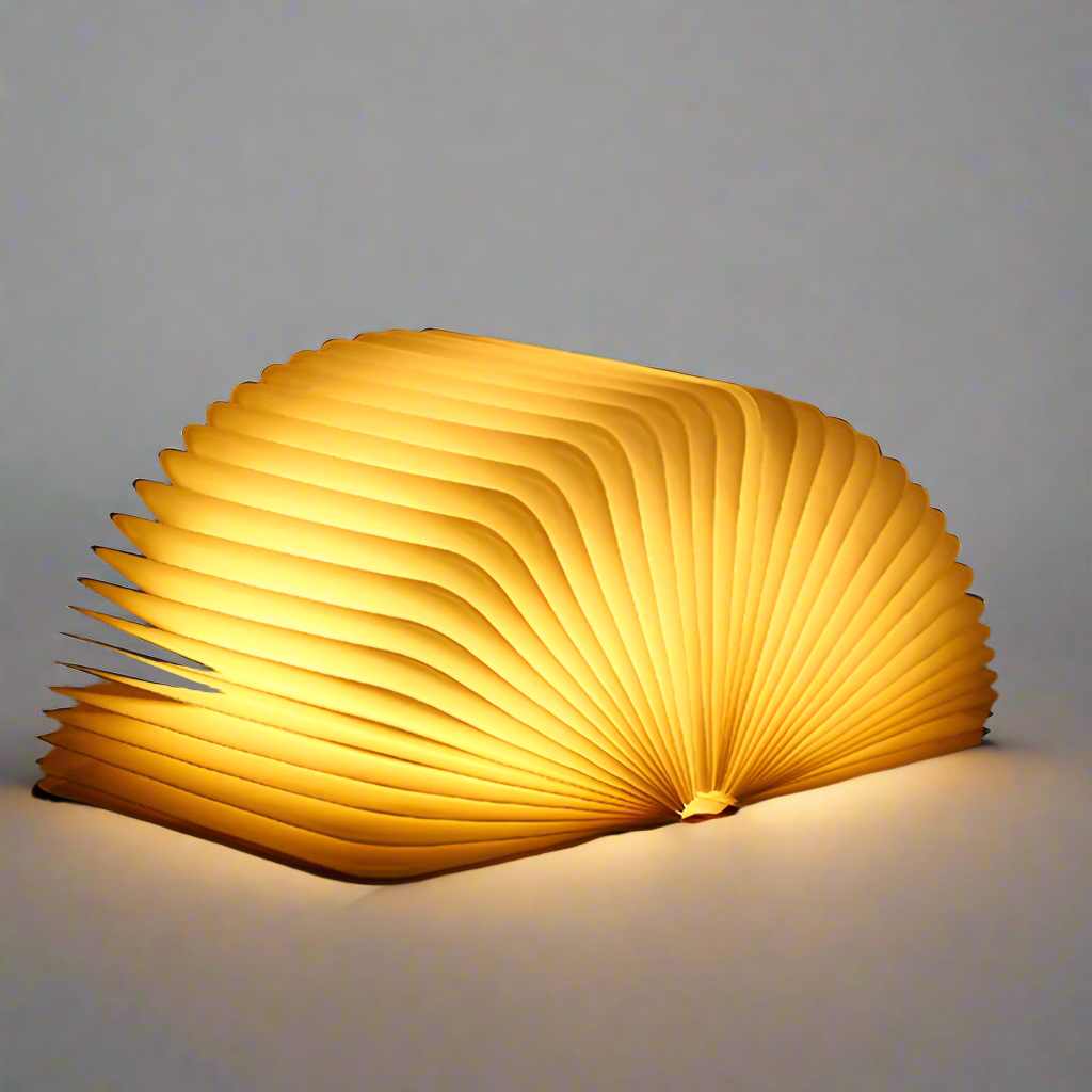 Mystische Buchlampe mit warmem Licht 4