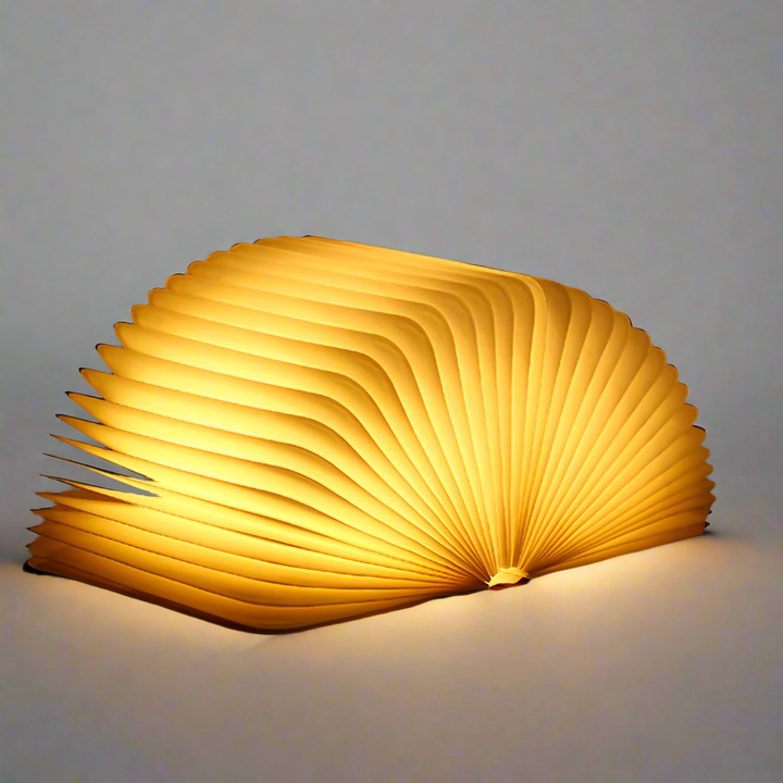 Mystische Buchlampe mit warmem Licht 4