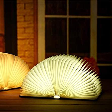 Mystische Buchlampe mit warmem Licht 6