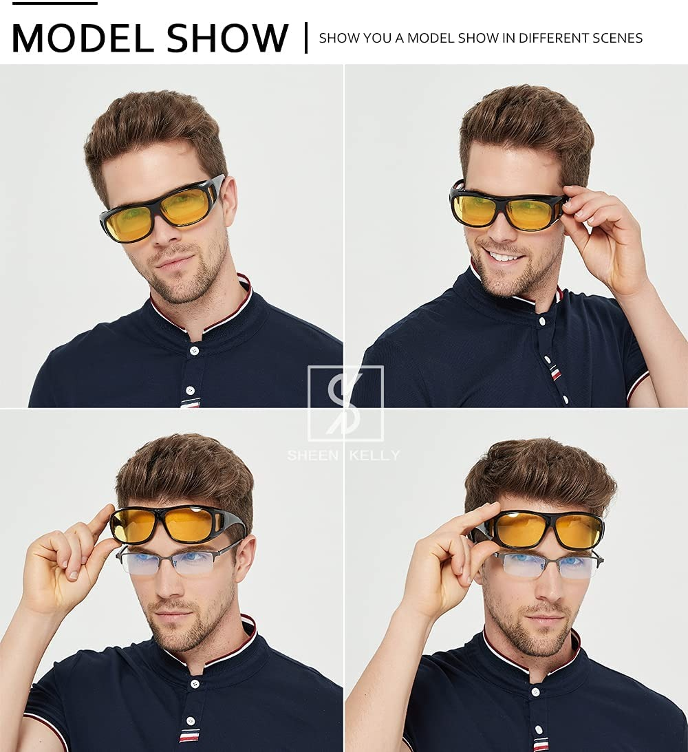 Nachtsicht HD Anti Blendungbrille 2