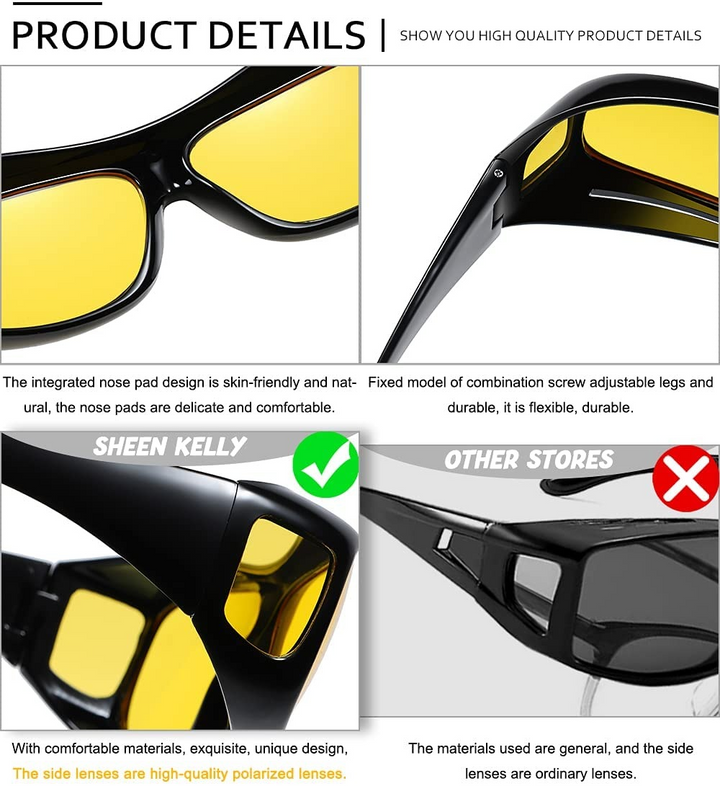 Nachtsicht HD Anti Blendungbrille 3