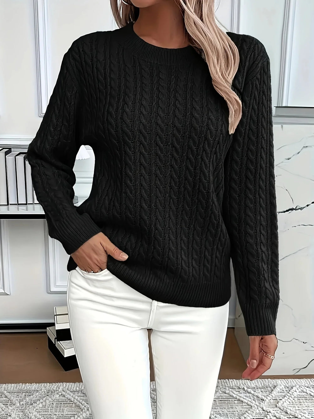 Nadia™ - Lässiger Strickpullover 1
