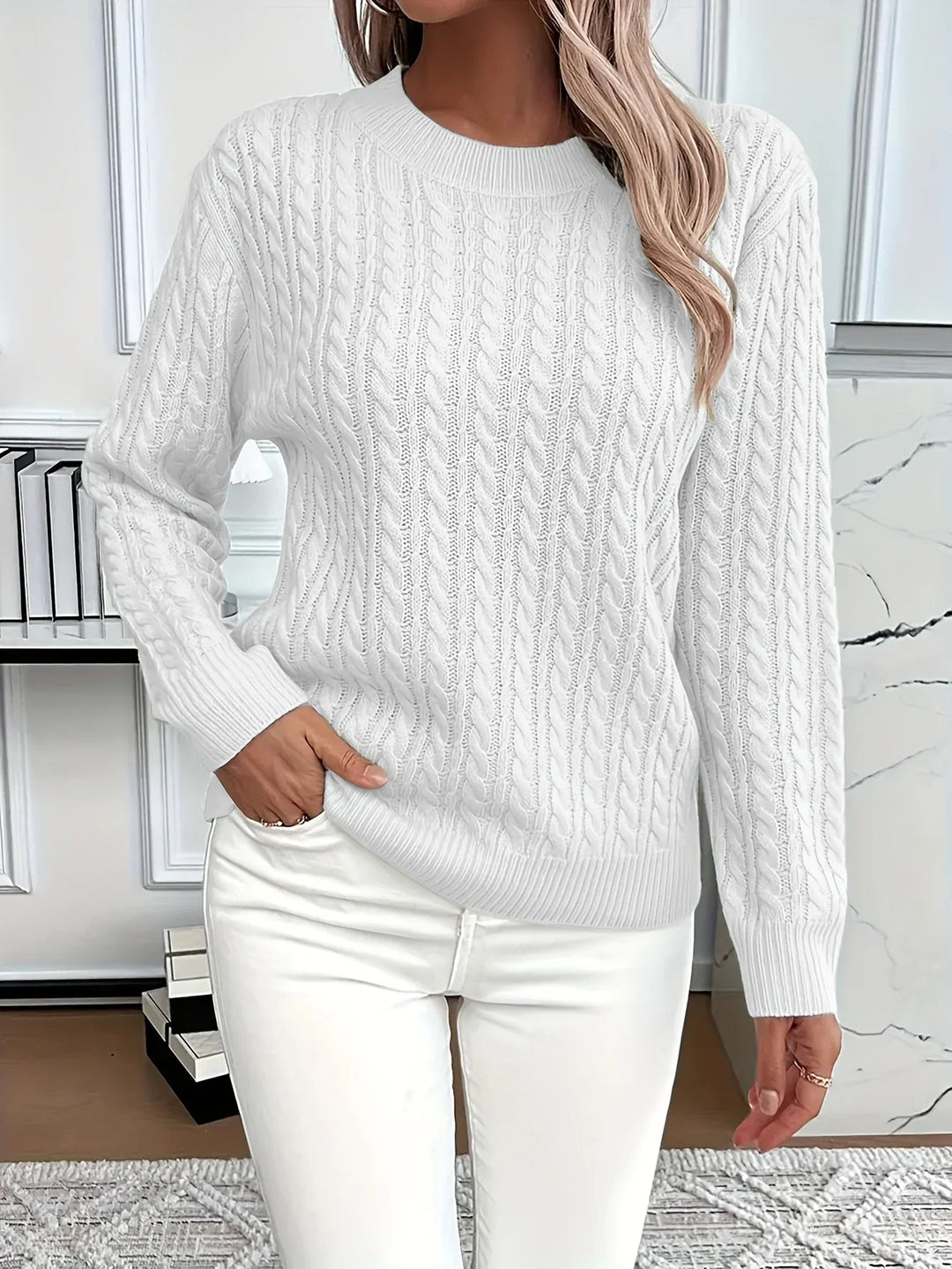 Nadia™ - Lässiger Strickpullover 7