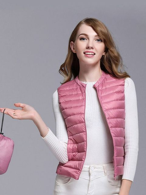 Adrienne | Stylische und leichte Damenweste für den Winter