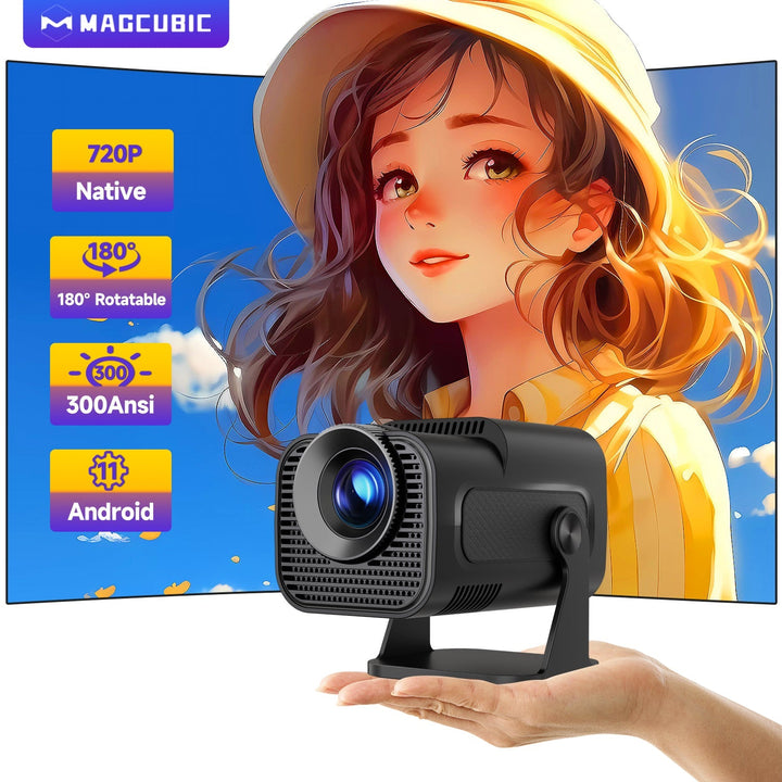 Neuer verbesserter Magcubic 4K Mini -Projektor für Zuhause 2