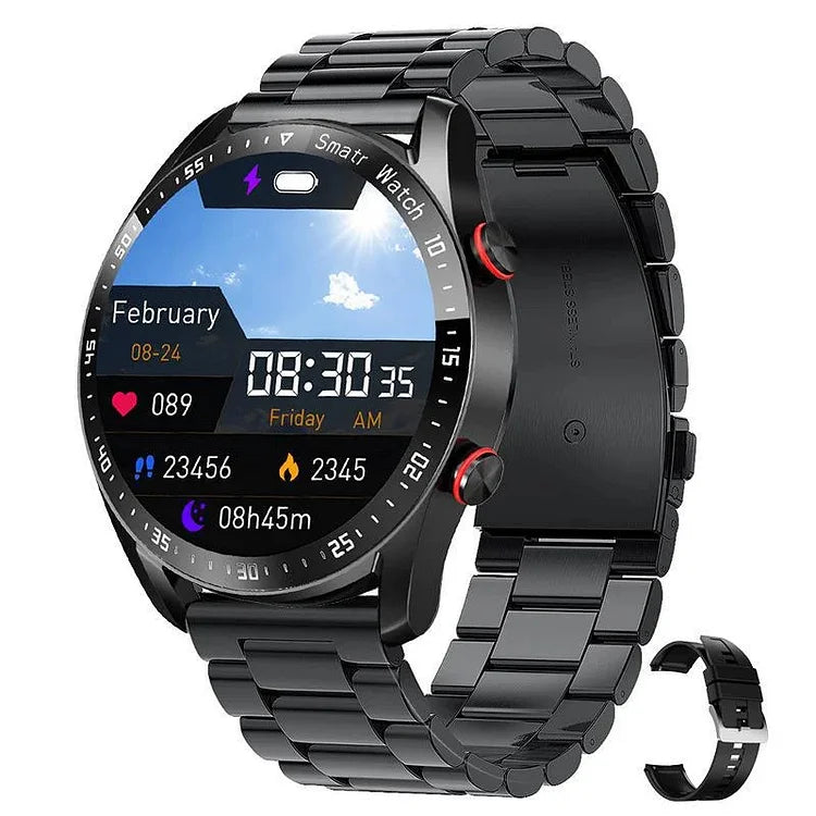 Nicht-invasives Blutzucker-Test-Smartwatch 0