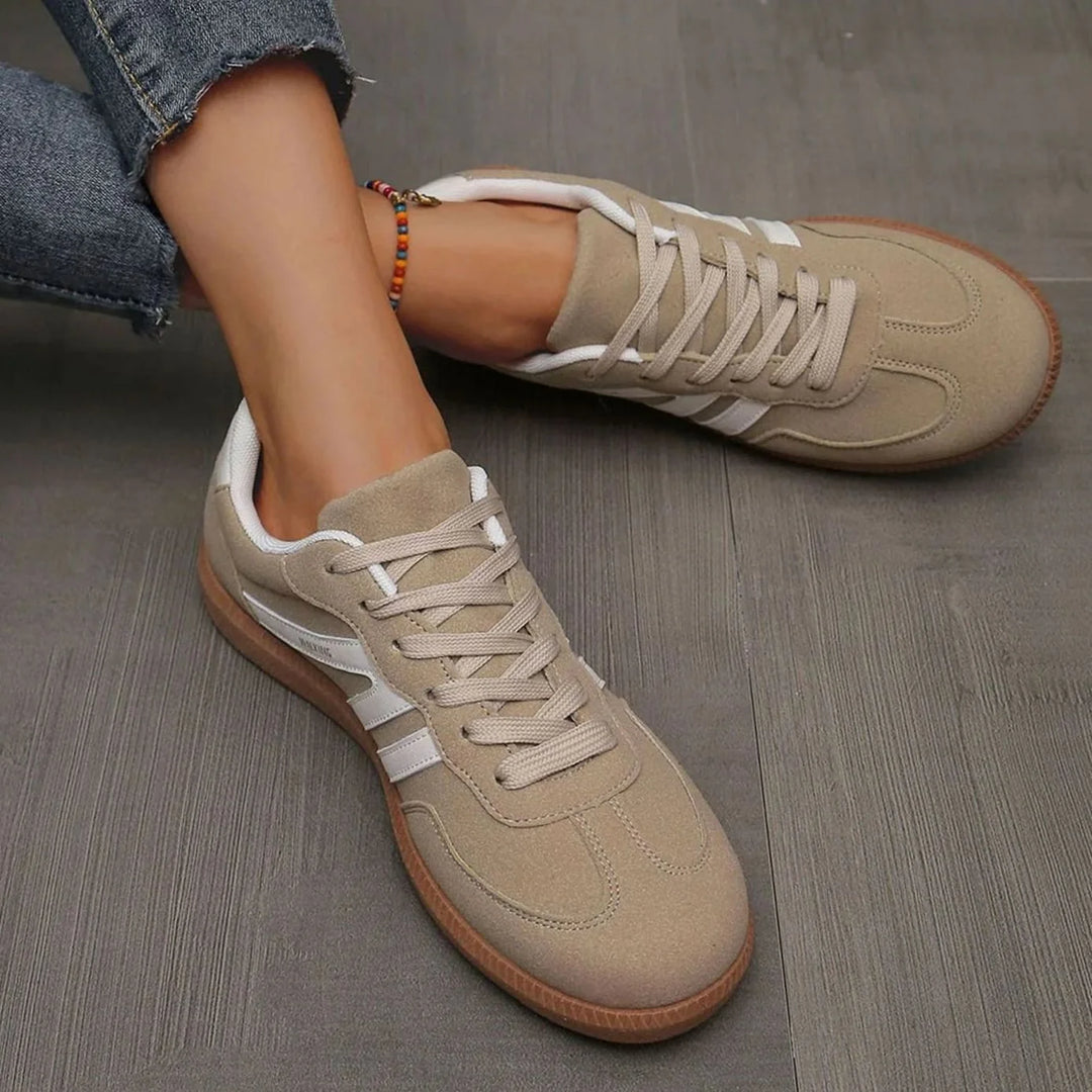 Nora | Damen Orthopädische Sneaker mit Breiter Zehenbox und Schnürung 1