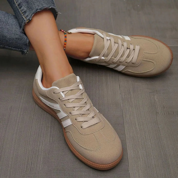 Nora | Damen Orthopädische Sneaker mit Breiter Zehenbox und Schnürung 1