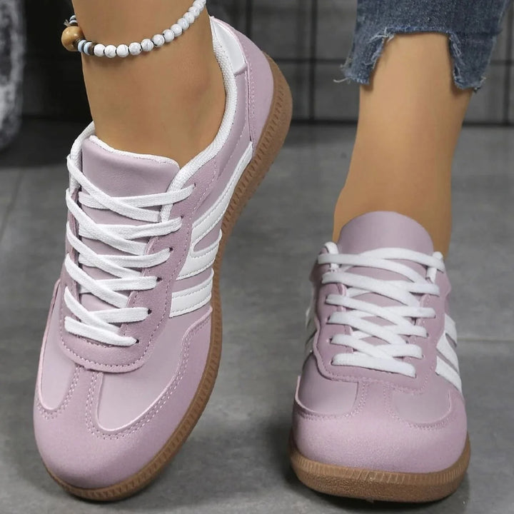 Nora | Damen Orthopädische Sneaker mit Breiter Zehenbox und Schnürung 12