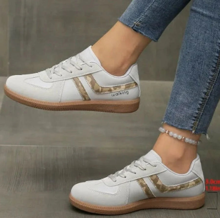 Nora | Damen Orthopädische Sneaker mit Breiter Zehenbox und Schnürung 14
