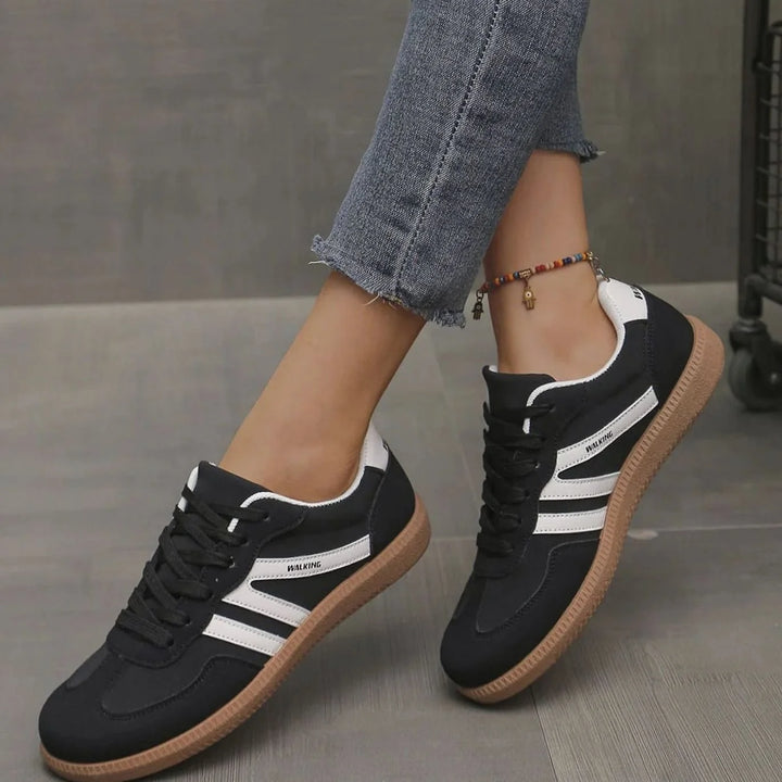 Nora | Damen Orthopädische Sneaker mit Breiter Zehenbox und Schnürung 6