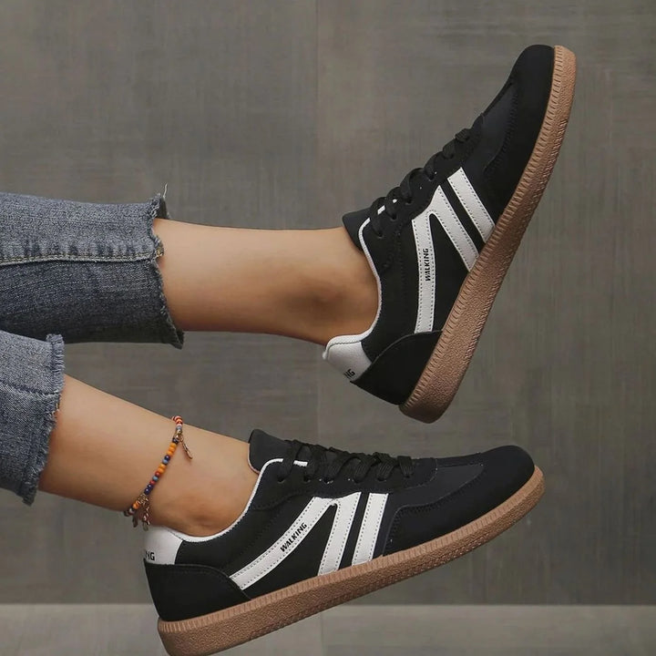 Nora | Damen Orthopädische Sneaker mit Breiter Zehenbox und Schnürung 7