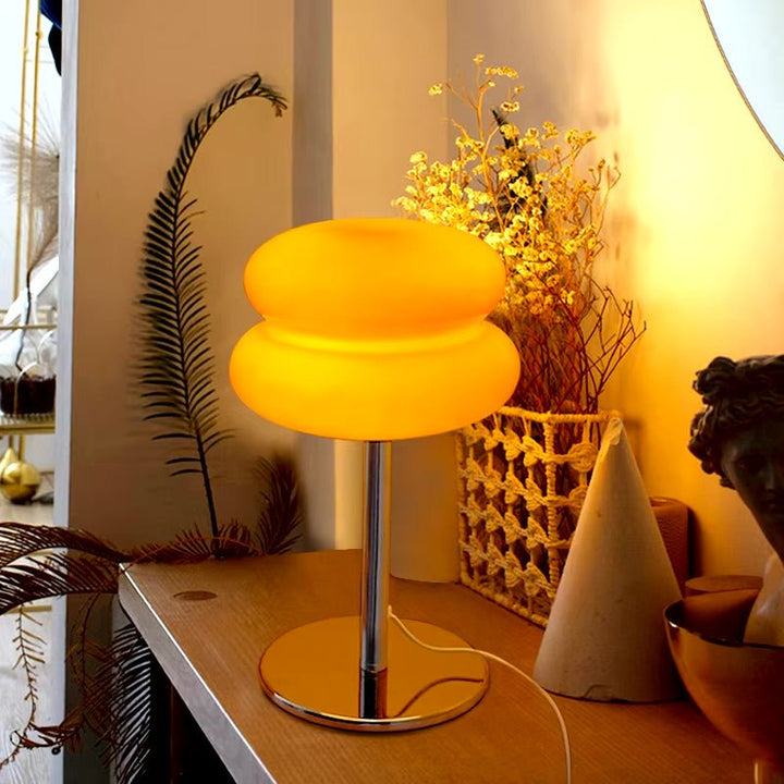 Nuage | Dimmbare Tischlampe aus Glas 1