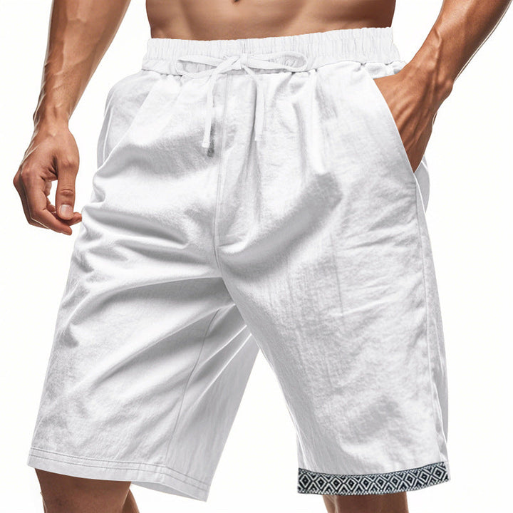  Herren -Leinenshorts - locker Pass-2