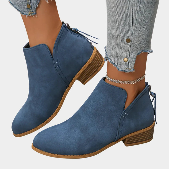 Oakley | Niedrige Absatz-Stiefeletten 5