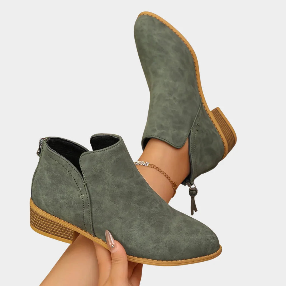 Oakley | Niedrige Absatz-Stiefeletten 7