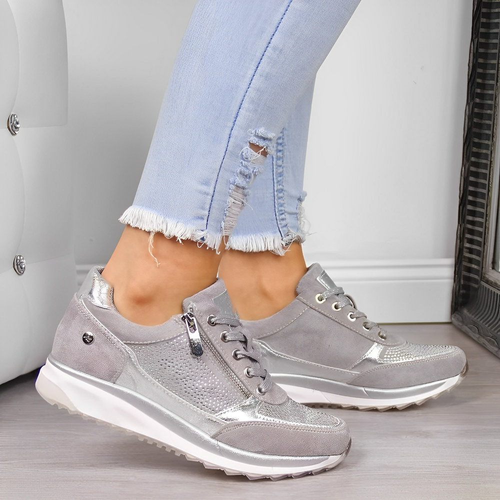 Orthopädische Sneaker mit Reißverschluss und Arch Support für jeden Anlass 1