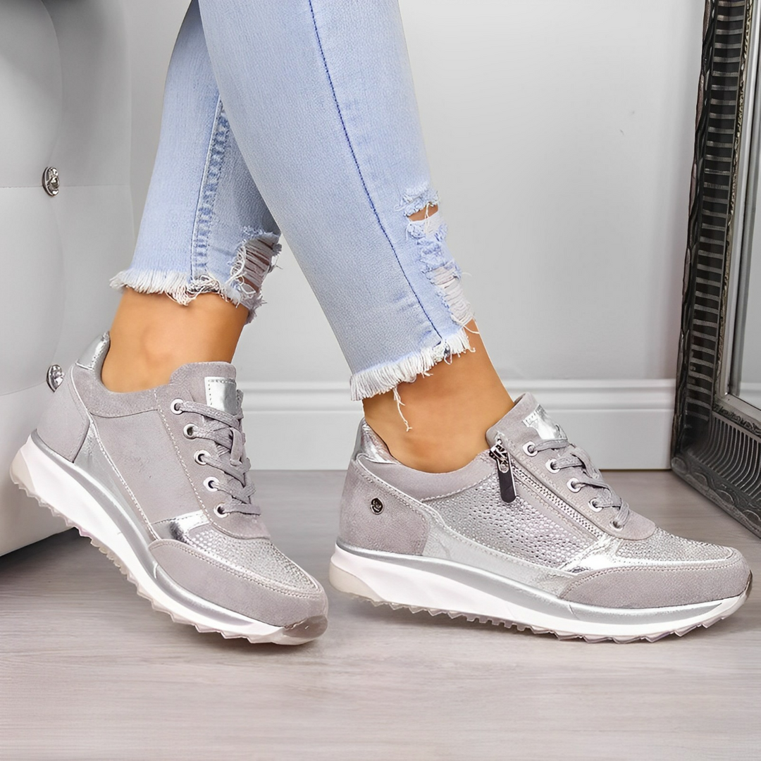 Orthopädische Sneaker mit Reißverschluss und Arch Support für jeden Anlass 2