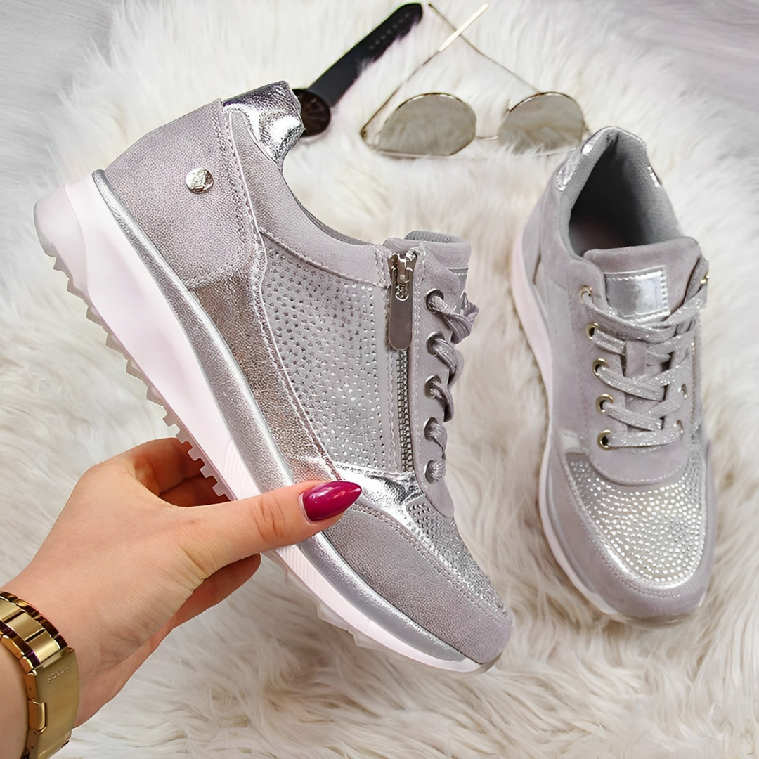 Orthopädische Sneaker mit Reißverschluss und Arch Support für jeden Anlass 5