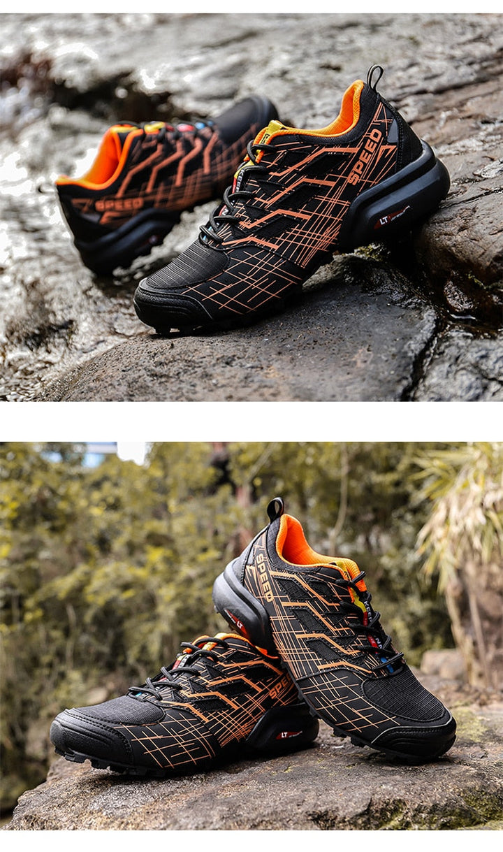 Orthopädische Wanderschuhe Herren mit Arch Support – Robuste Outdoor Schuhe für Komfort und Stabilität 3