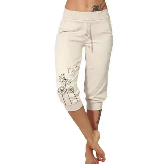 ELENA | Bequeme Sommerhosen Dreiviertel | 2+1 FREI