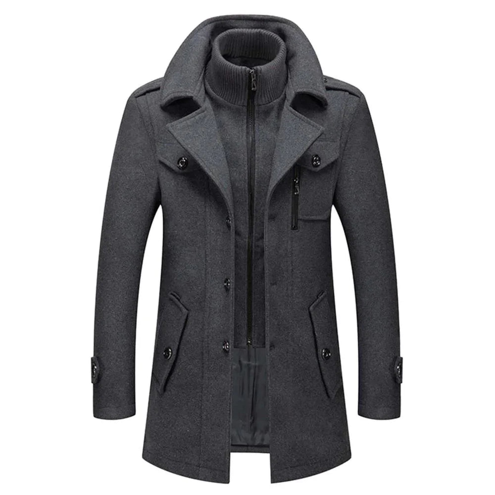 Pascal™ - Zeitloser Zweiteiliger Wintermantel 1