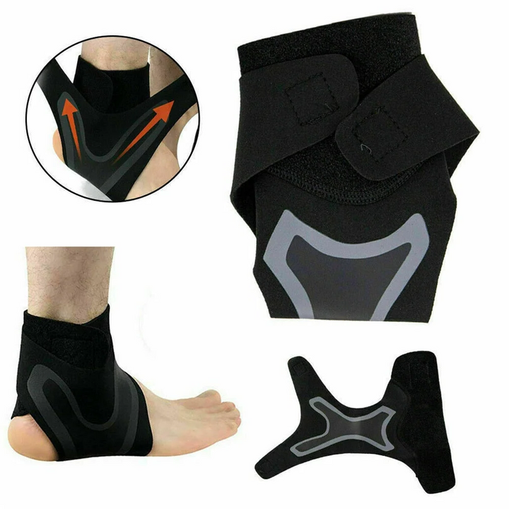 Plantar -Knöchel X -Wrap -Klammer -Kompressionshülle 5
